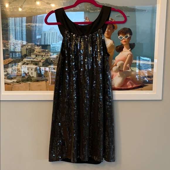 💕HP💕LaRok sequin silk cocktail dress - Picture 9 of 14
